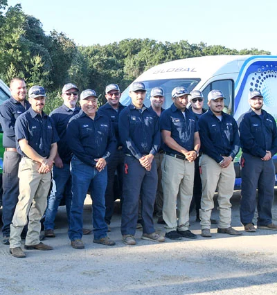 Global Cooling & Plumbing + company pic